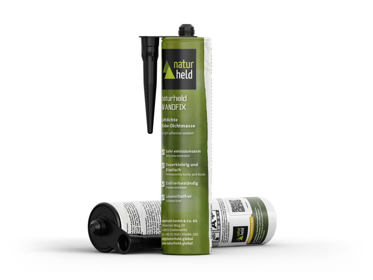 naturheld WANDFIX Klebe- und Dichtmasse in der Kartusche