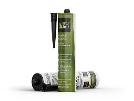 naturheld WANDFIX Klebe- und Dichtmasse in der Kartusche